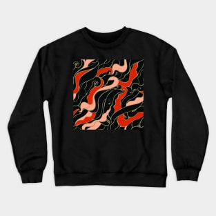 Japanese Patterns. Kelp. Crewneck Sweatshirt